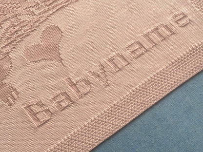Baby Koala Blanket Knitting Pattern