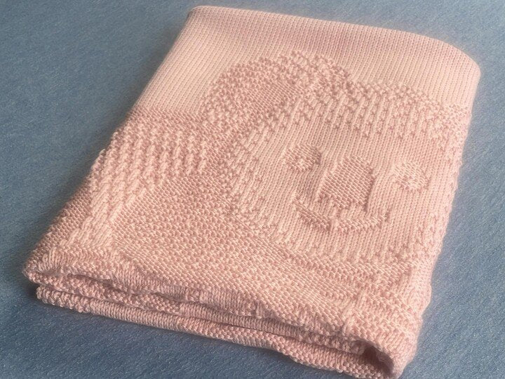 Baby Koala Blanket Knitting Pattern