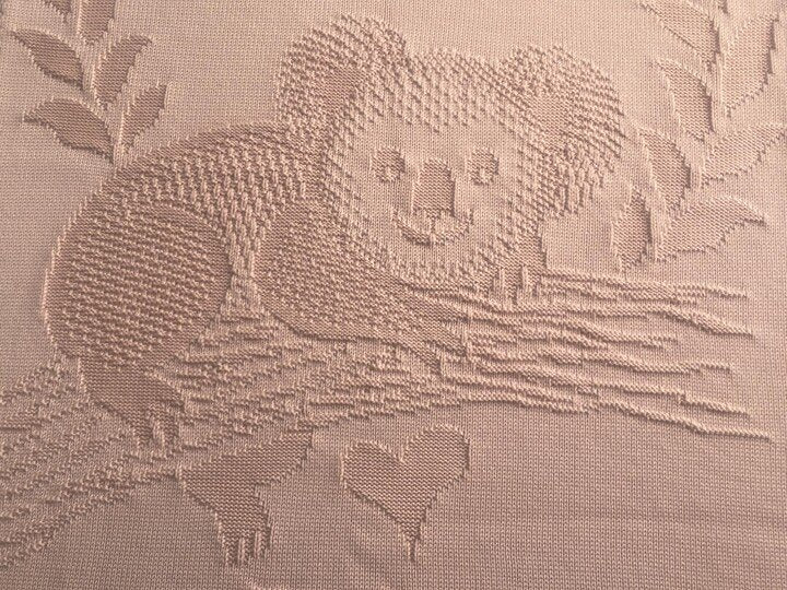 Baby Koala Blanket Knitting Pattern