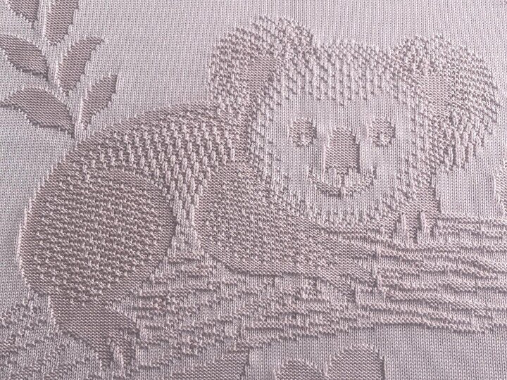 Baby Koala Blanket Knitting Pattern