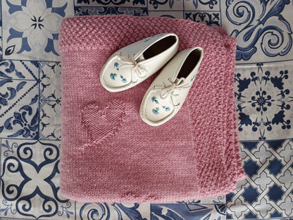 Elephant Baby Blanket Knitting Pattern