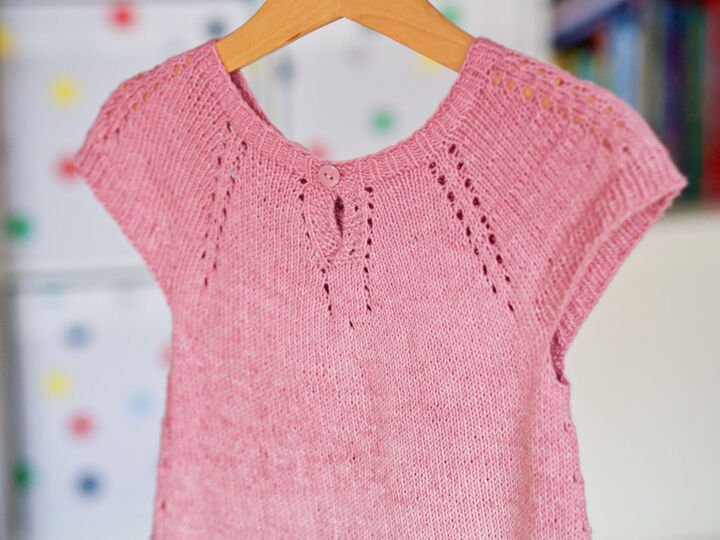 Yoke Dress Knitting Pattern