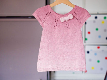 Yoke Dress Knitting Pattern