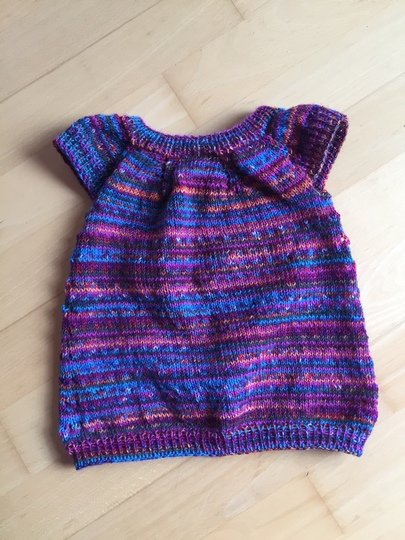 Yoke Dress Knitting Pattern