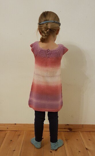 Yoke Dress Knitting Pattern