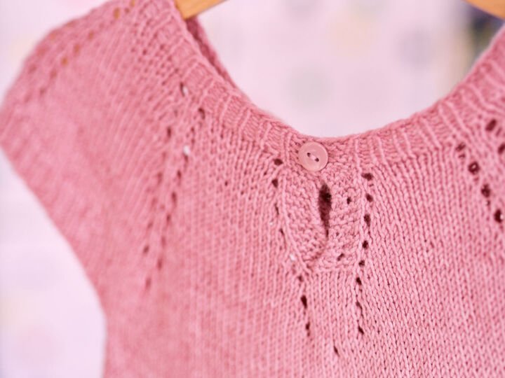 Yoke Dress Knitting Pattern