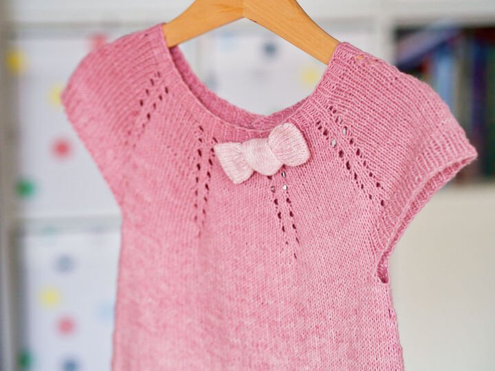 Yoke Dress Knitting Pattern