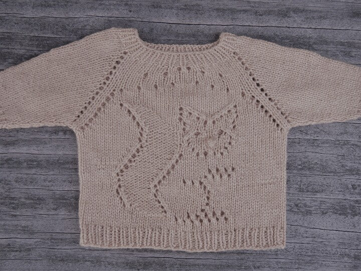 Kids Jumper Nose Knitting Pattern