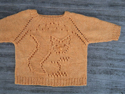 Kids Jumper Nose Knitting Pattern