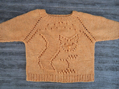 Kids Jumper Nose Knitting Pattern