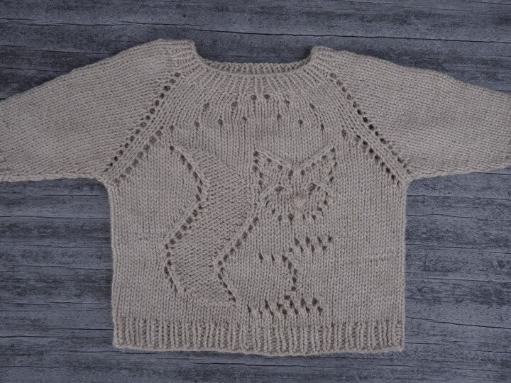 Kids Jumper Nose Knitting Pattern