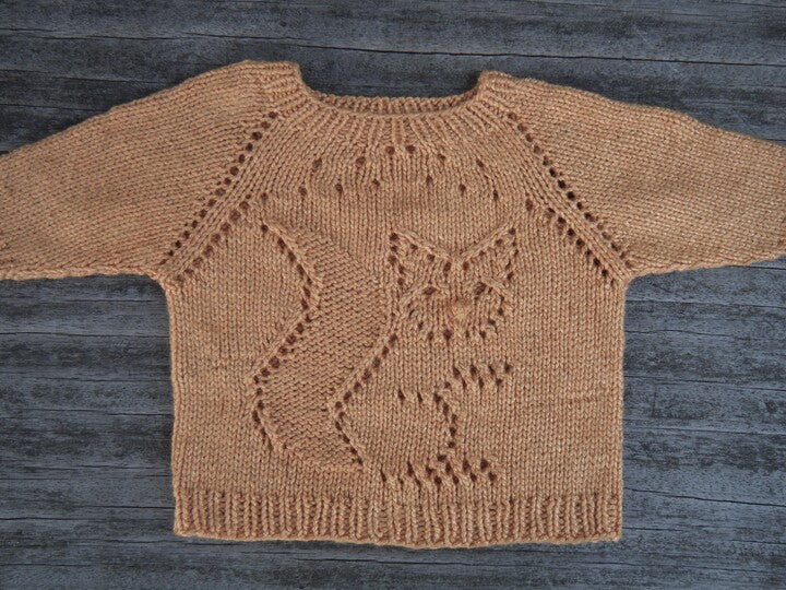 Kids Jumper Nose Knitting Pattern