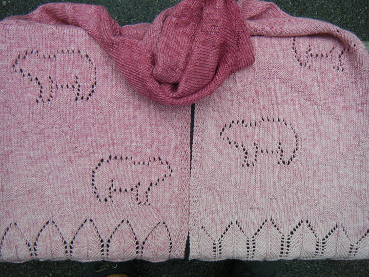 Scarf and Adventcalendar Bear Knitting Pattern