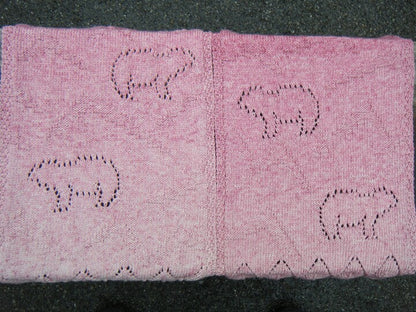 Scarf and Adventcalendar Bear Knitting Pattern