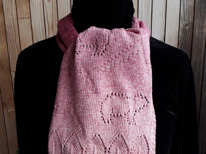 Scarf and Adventcalendar Bear Knitting Pattern