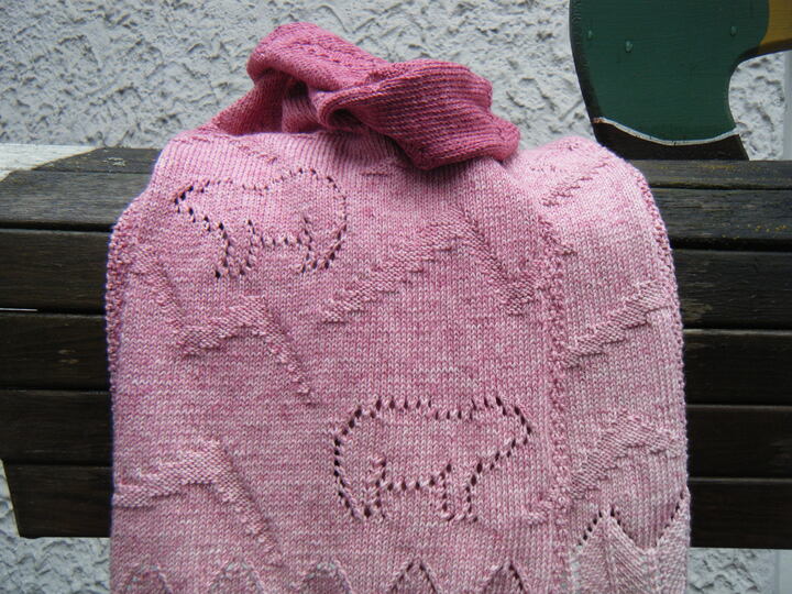 Scarf and Adventcalendar Bear Knitting Pattern
