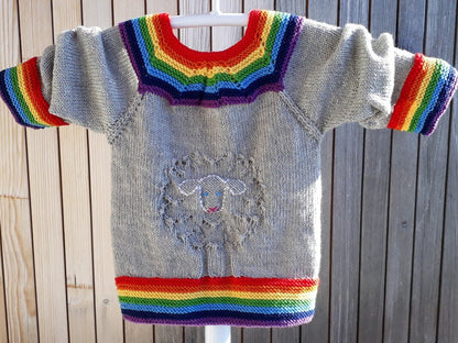 Sheep Sweater Knitting Pattern