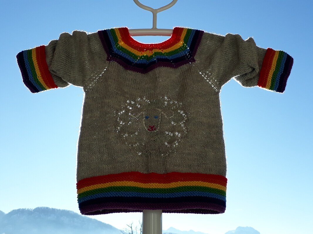 Sheep Sweater Knitting Pattern