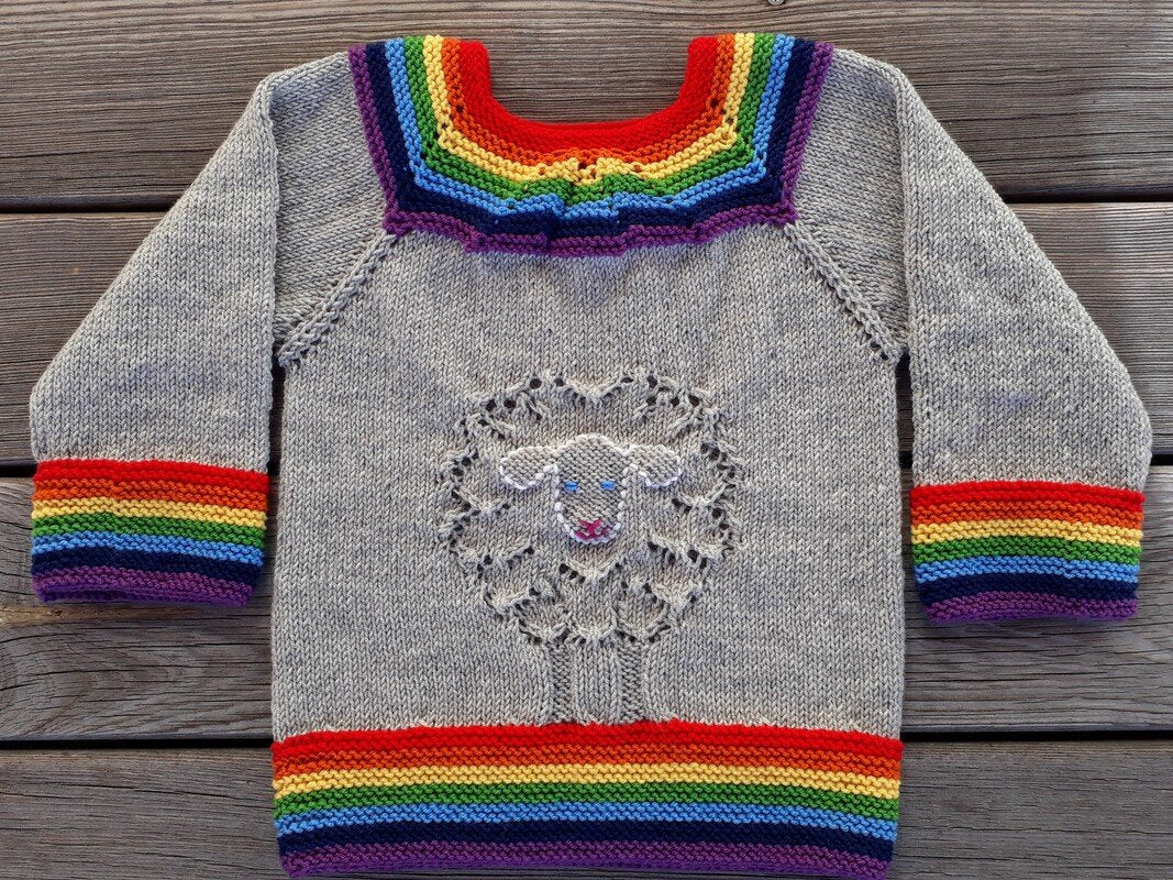 Sheep Sweater Knitting Pattern