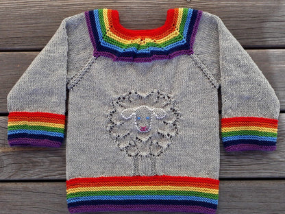 Sheep Sweater Knitting Pattern
