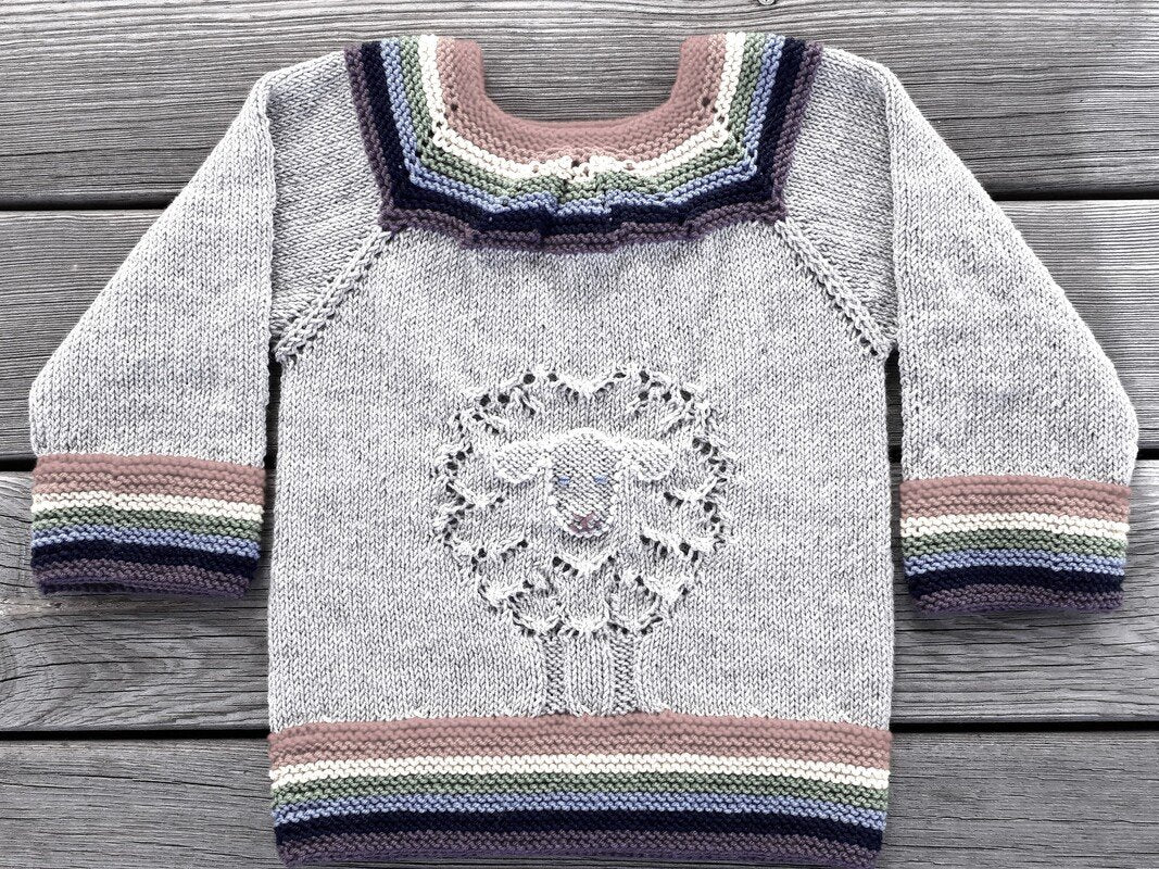 Sheep Sweater Knitting Pattern
