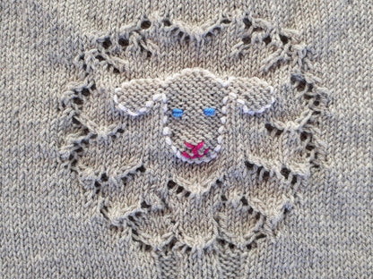 Sheep Sweater Knitting Pattern