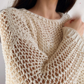 Lace Sweater Knitting Pattern