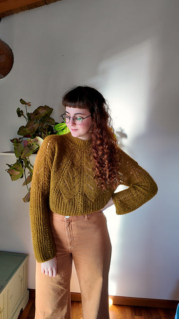 Textured Blouse Knitting Pattern