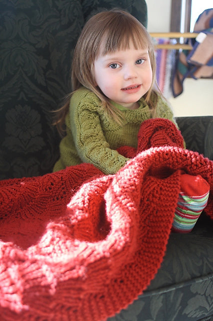 Seashell Blanket Knitting Pattern