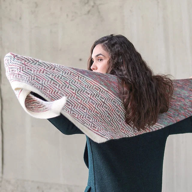 Mosaic Shawl Knitting Pattern