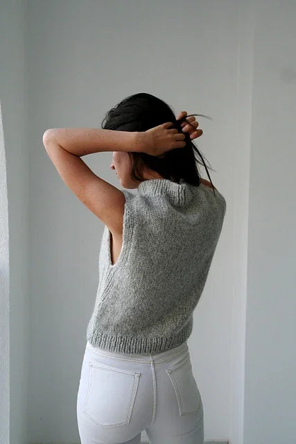Slipover Vest Knitting Pattern