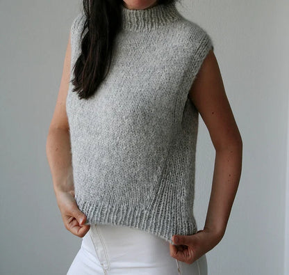 Slipover Vest Knitting Pattern