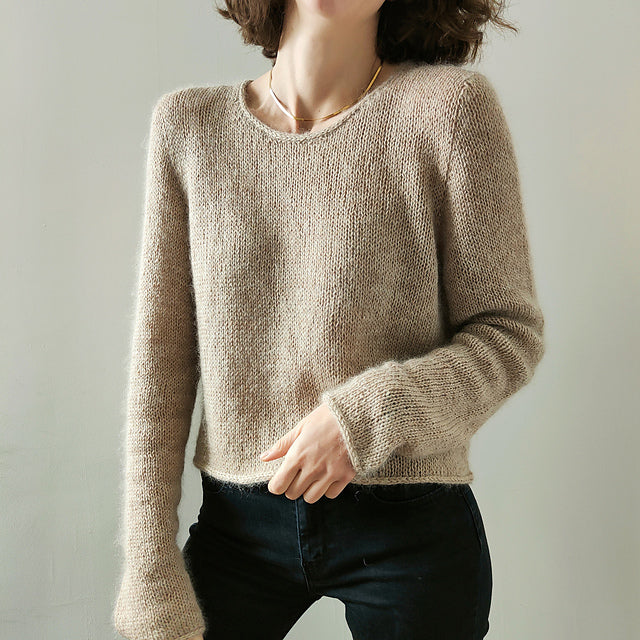 Minimal Sweater Knitting Pattern