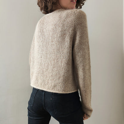 Minimal Sweater Knitting Pattern