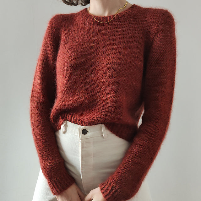 Minimal Sweater Knitting Pattern