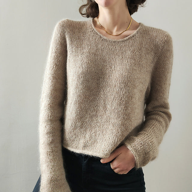 Minimal Sweater Knitting Pattern