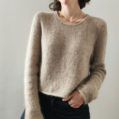 Minimal Sweater Knitting Pattern