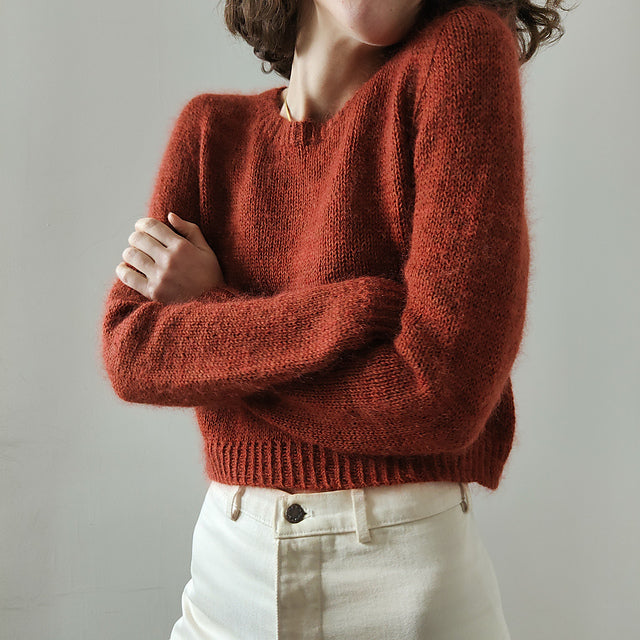 Minimal Sweater Knitting Pattern