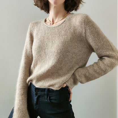 Minimal Sweater Knitting Pattern