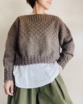 Ribbed Hem Sweater Knitting Pattern
