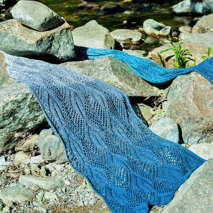 Ocean Lace Shawl Knitting Pattern