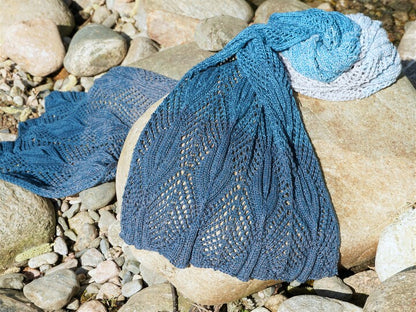 Ocean Lace Shawl Knitting Pattern