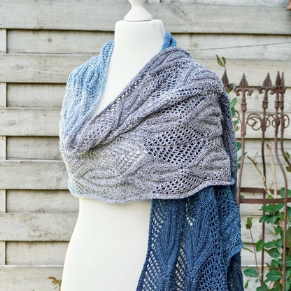 Ocean Lace Shawl Knitting Pattern