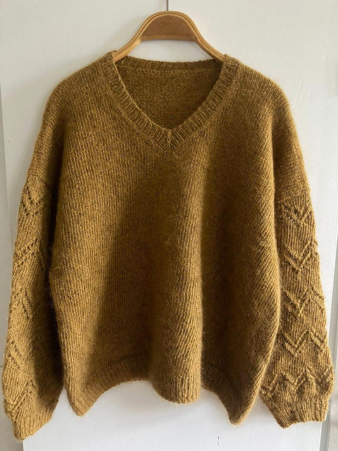Peak Sweater Knitting Pattern