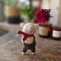 Piglet Knitting Pattern