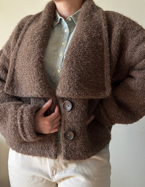 Cozy Polar Wrap Knitting Pattern