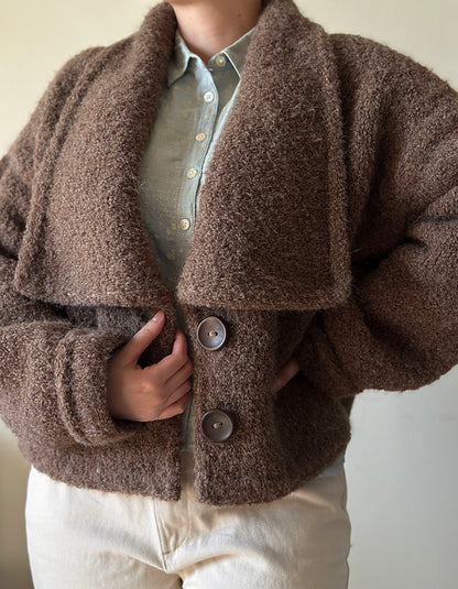 Cozy Polar Wrap Knitting Pattern
