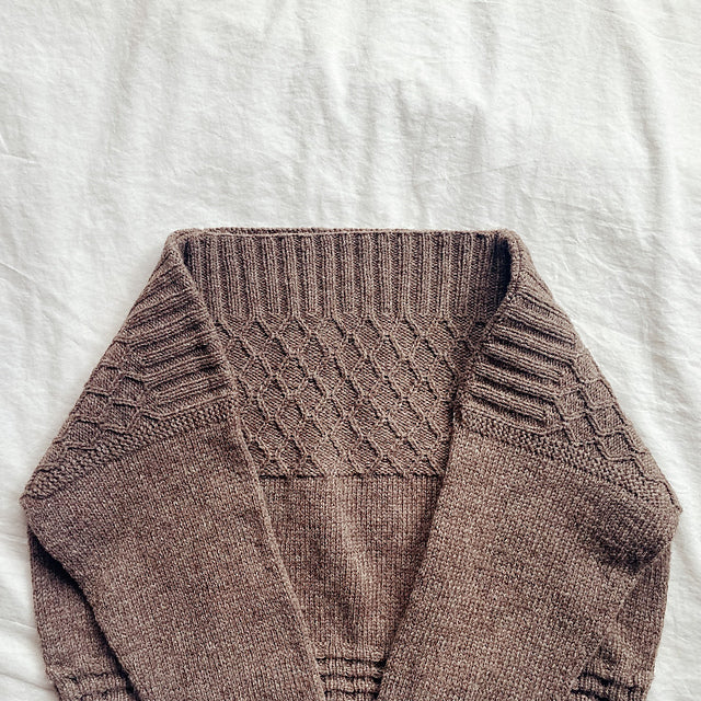 Ribbed Hem Sweater Knitting Pattern