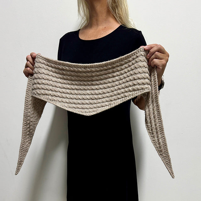 Flow Scarf Knitting Pattern