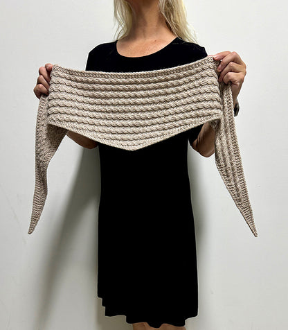 Flow Scarf Knitting Pattern